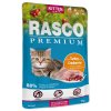 Kapsička Rasco Premium Kitten krůta s brusinkou 85g