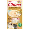 Churu cat masové pyré - tuňák, tuňákové kousky 56g