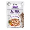 Kapsička Brit Care Cat Kitten krůta, filety v omáčce 85g