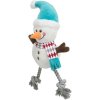 Xmas SNOWMAN, sněhulák se zvukem, plyš/bavlna, 41 cm