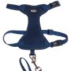 Nobby Mesh postroj s vodítkem pro kočku S-M modrá