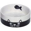 Nobby keramická miska pro kočky černobílá 12 cm 250ml