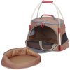 Nobby Enoshima Cat přepravní taška 3v1 pro psy a kočky do 8 kg světle hnědá