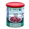 MAX Deluxe Dog zvěřina kousky, konzerva 800 g