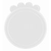 Víčko na konzervy,silikonové velké 10,6cm/1 ks transparentní