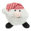 Vánoční plyšový míček Santa Claus/Sob/Sněhulák 18–29 cm