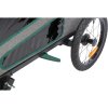 Vozík za kolo, L: 55,5 × 77 × 105/147 cm, do 45 kg, šedá/šalvějová