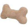 Xmas Bone - kost 24 cm, hračka pro psy se zvukem, plyš
