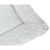 Podložka Farello, plyš/tkaná látka, bílošedá/šedá (Velikost 60 x 50cm)