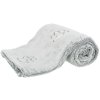 NANDO fleecová deka s vysokým vlasem - světle šedá (Velikost 100 x 70 cm)