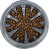Miska k pomalému krmení, design slunečnice, plast/TPR (Velikost 1,4 l/ ø 25 cm)