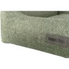 Pelech MATTEO 60 x50 cm, obdélníkový s polštářovým okrajem, tkanina, olivově zelená