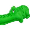 DOG ACTIVITY krokodýl na pamlsky, 18 cm, přírodní guma, zelená