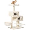Škrabadlo pro kočky BINKA 78 x 58 x 152 cm krémová