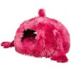 Kukaň MONSTER, 46 x 33 x 46 cm, dlouhovlasý plyš, růžově červená - LIMITOVANÁ NABÍDKA