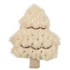 Vánoční stromek s catnipem, 10.5 cm, plyš, béžová/zlatá