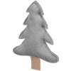 Vánoční stromek s catnipem, 10.5 cm, filc, šedá