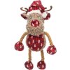 Flamingo Sob Krola Vanocni hracka s lanem pro psy 32cm 1908202511163488967