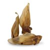 KIDDOG 100% Natural Snack, hovězí ucho - Jumbo XXL 20 - 28 cm / 1 ks volně