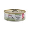 MAX Deluxe Dog klokan svalovina, konzerva 80 g