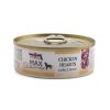 MAX Deluxe Dog kuřecí srdce, konzerva 80 g
