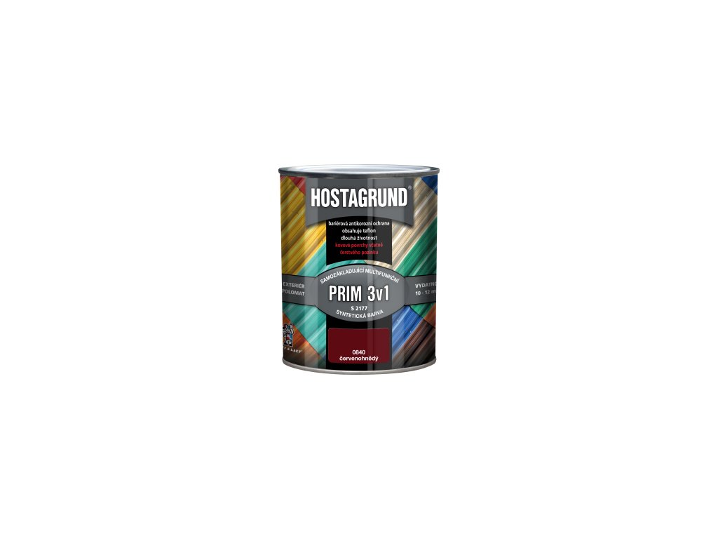 328655 Hostagrund S2177 prim 3v1 cervenohnedy