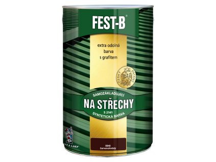 FEST-B S2141, antikorozní nátěr na železo, 0840 červenohnědá, 5 kg