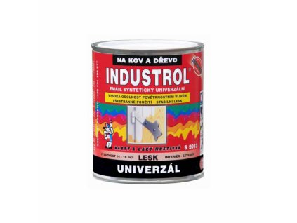 Industrol S2013 univerzál lesk vrchní barva na kov a dřevo, 5400 zeleň tmavá, 600 ml