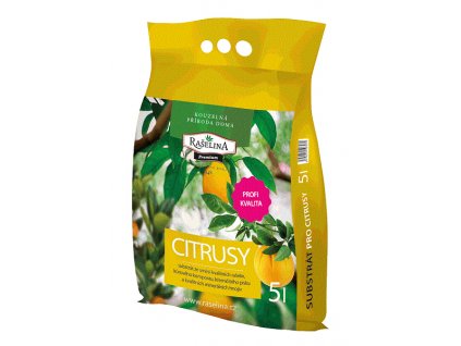 Substrát pro citrusy 5 l - PREMIUM