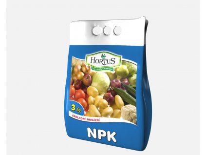 NPK 3kg granulované směsné hnojivo Hortus