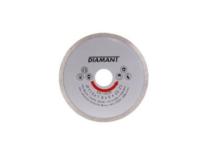 Diamantový kotouč DIAMANT 115x22.2x2mm plný