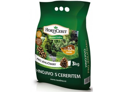 Hnojivo pro jehličnany 3kg - HORTICERIT