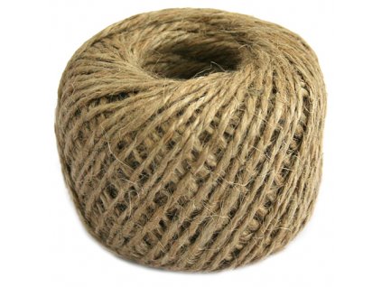 Motouz HEMP JUTA, jutový, 200 m/200 g, 1,5 mm, hnědý