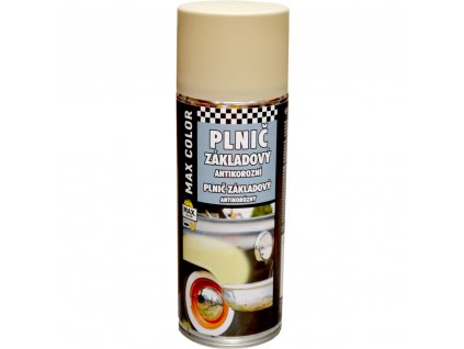 Plnič základový antikorozní béžový, 400 ml, Max Color