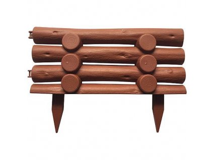 Zahradní obrubník GF067, 44x31 cm, plastový, terakota