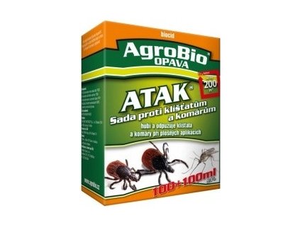 Atak- sada proti klíšťatům 100+100 ml