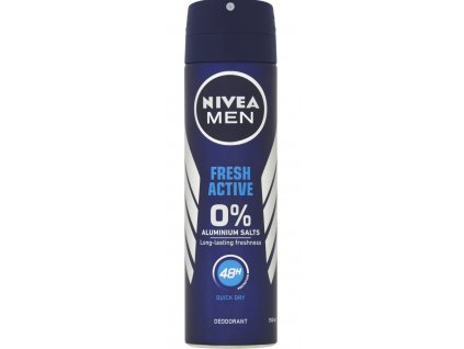 Nivea Men Fresh Active antiperspirant bez hliníku, 150 ml