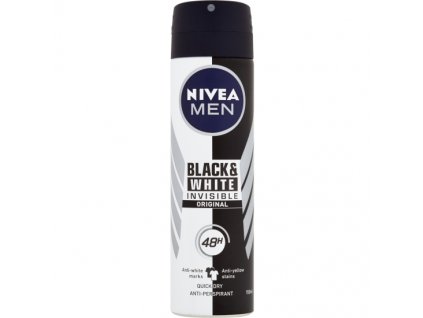837106 Nivea Men Invisible Black White Original antiperspirant 150 ml