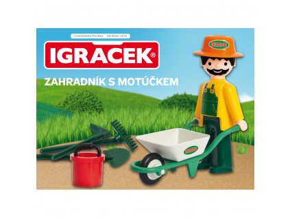 igracek zahradnik s motuckem