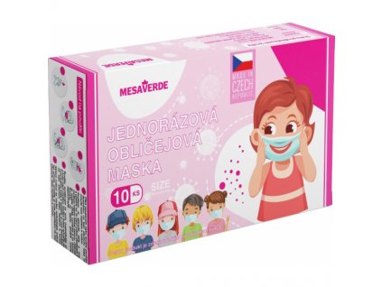597721 mesaverde kids girl 3vrstva ochranna rouska 10 ks