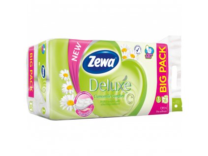 Zewa Deluxe Camomile Comfort 3vrstvý toaletní papír, 16 rolí