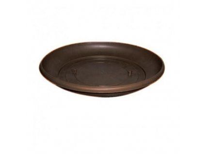 Podmiska pod květináč Harmonie pr. 12cm hnědá