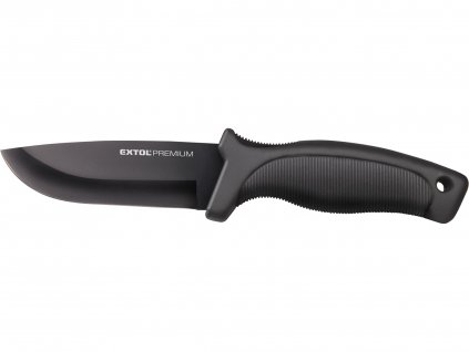 Nůž lovecký nerez, 230/110mm Extol Premium