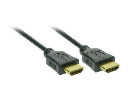 Solight HDMI kabel s Ethernetem, HDMI 1.4 A konektor - HDMI 1.4 A konektor, 2m