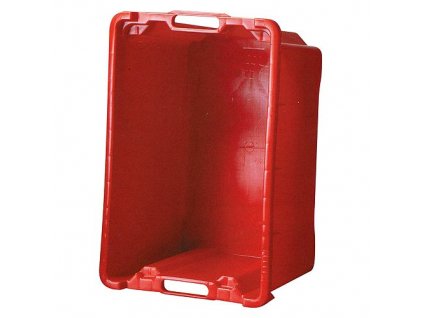 Přepravka ICS M400000, 40 l, 56 x 35 x 31 cm, červená