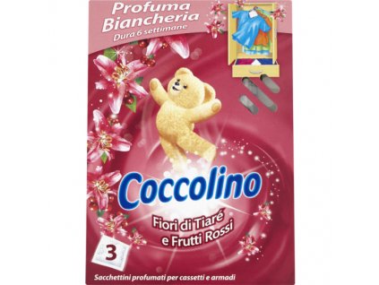Coccolino Fuchsia Passion vonné sáčky, růžové, 3 ks