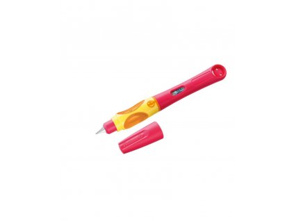 Psací pero bombičkové Griffix 4 pro leváky, růžové