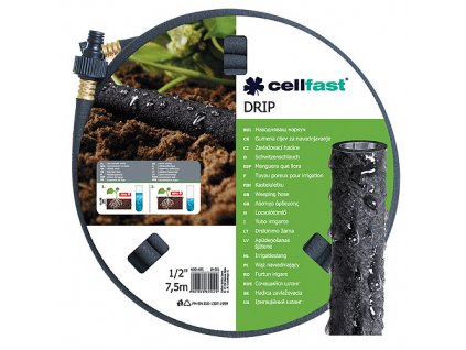 Hadice Cellfast zavlažovací DRIP, 1/2", L-07.5 m