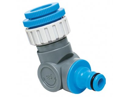 Adaptér AQUACRAFT 550342, 1/2"-3/4"-1", 360,180 samec