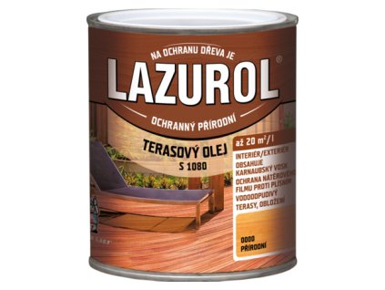 Lazurol s1080 terasový olej bezbarvý, 750 ml